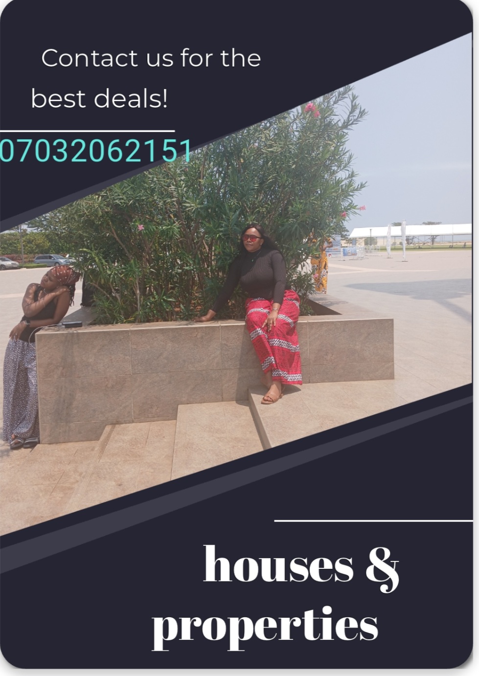 A Realty with given secured land/property either for outright purchase lease or rent.