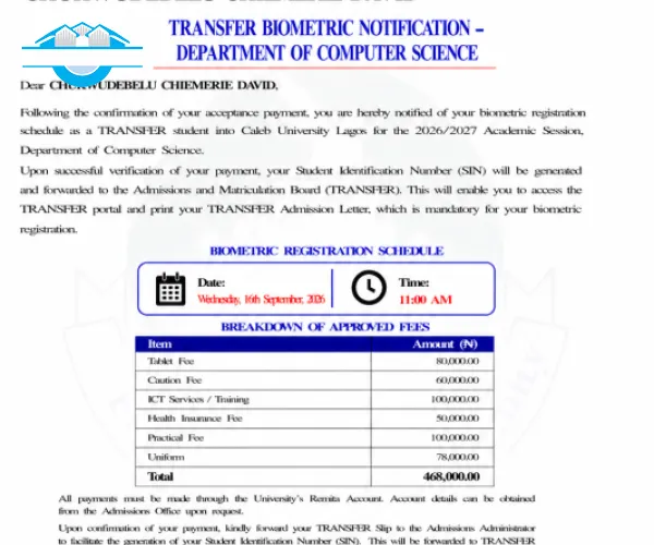 Bowen University, Iwo 2026/2027 Transfer/Admission Form Is Out Call 09165949470] +2349167660199 DR MERCY Available! Applications are now open for the 2026/2027 academic session Call the Registrar Number 09165949470 Interested candidates can obtain the Adm