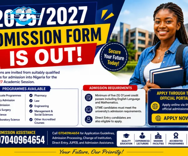 Babcock University, 1st & 2nd Admission List 2026)2027, is out ☎️08068465753)(08068465753 DR MERCY Get guidance on checking first batch, second batch and third batch admission lists, university admission status, JAMB CAPS updates, undergraduate admission 