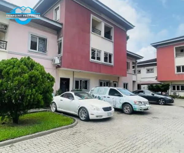 FULLY FUNISHED 4 BEDROOM SEMI DETACHED DUPLEX + INVERTER  IN A PLEASANT MINI ESTATE IN ELETU - OSAPA LEKKI, LAGOS