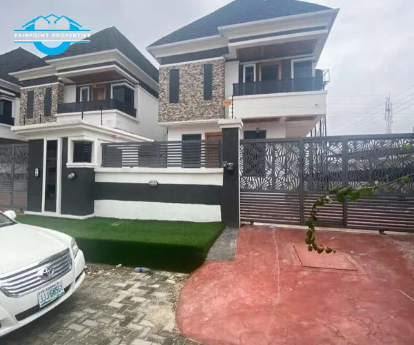Exquisite 4 Bedroom Fully Detached Duplex with Bq For Sale At Ikota, Lekki Lagos 