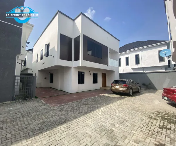 Exquisite 4 Bedroom Fully Detached Duplex with Bq For Sale At Osapa London, Lekki Lagos.