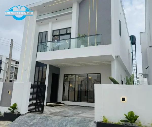 NEWLY BUILT 5 BEDROOM DETACHED DUPLEX IN A SERENE ESTATE AT AJAH, LEKKI, LAGOS