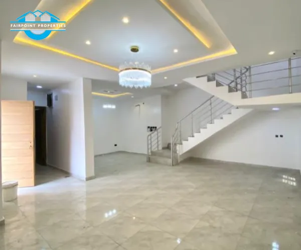 Water-view 4 Bedroom Detached Duplex With Bq For Sale At Ikota Lekki, Lagos. 