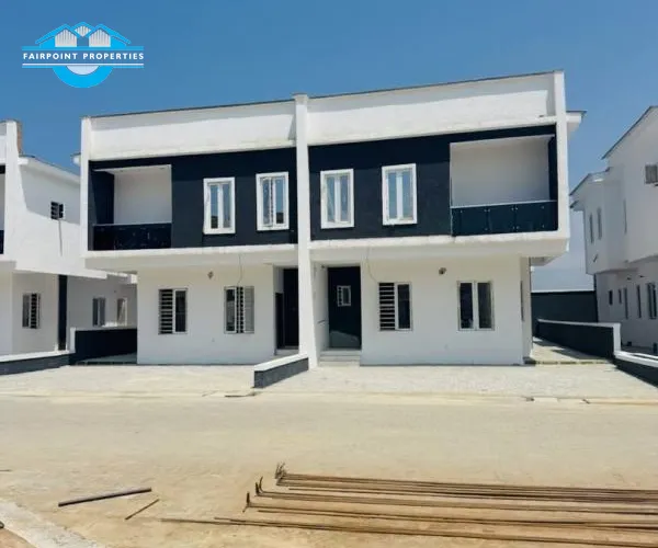 4 BEDROOM SEMI DETACHED DUPLEX + FAMILY LOUNGE AT AJAH LEKKI, LAGOS