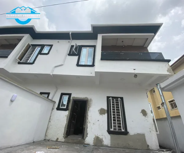 Luxury 4 Bedroom Semi Detached Duplex With Bq For Sale At Sangotedo Lagos 