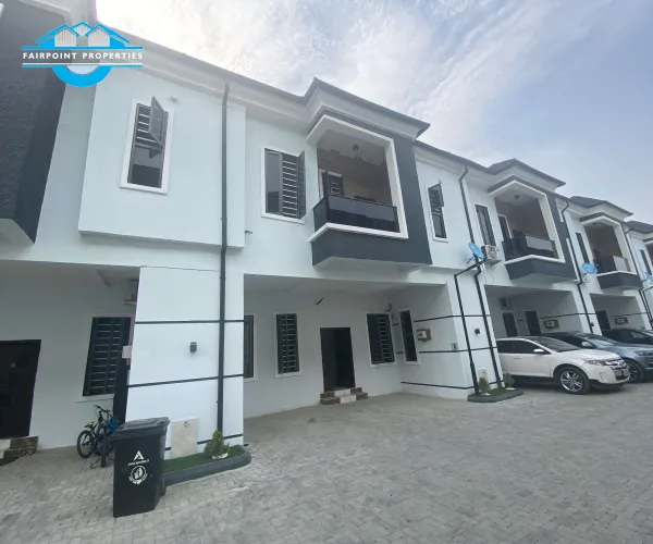 4 bedroom terrace duplex with a Bq For Sale 