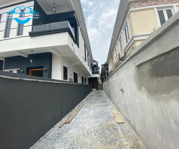 Deluxe 4 Bedroom Semi Detached Duplex With A Bq For Sale At 2nd Toll Gate Lekki Lagos 
