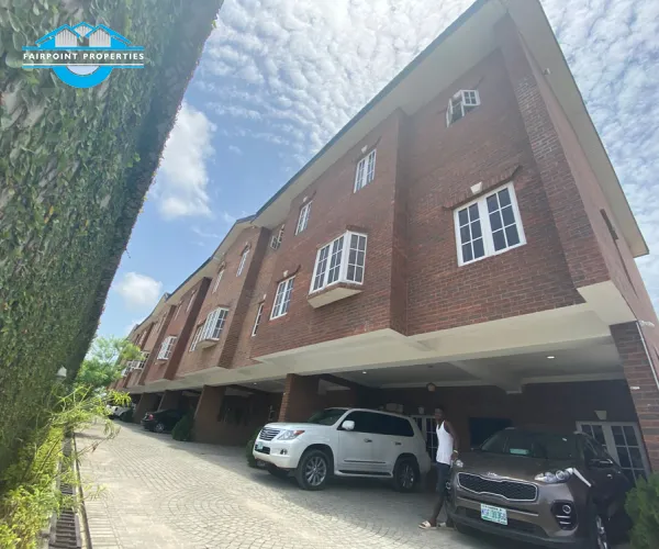 Beautiful 4 Bedroom Terrace Duplex For Sale With A BQ For Sale At Ikota Lekki Lagos 