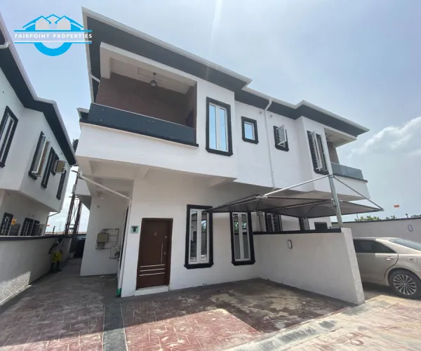 Deluxe 4Bedroom Semi Detached Duplex For Rent At 2nd Toll Gate Lekki 