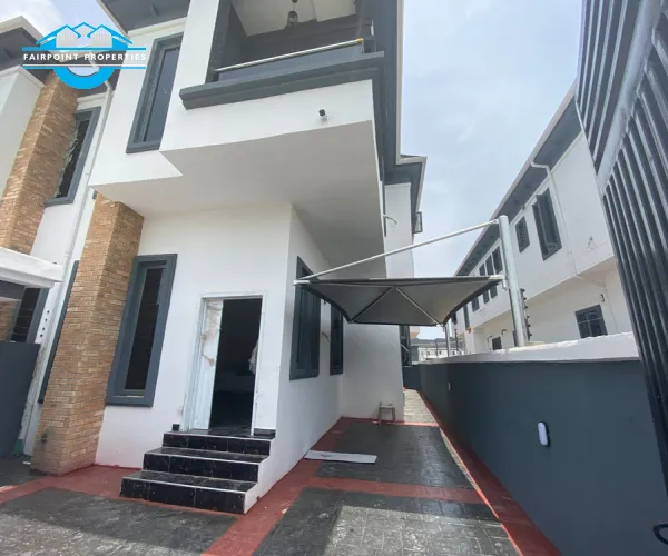 Luxury 4Bedroom Semi Detached Duplex with a BQ For Sale At 2nd Toll Gate Lekki 