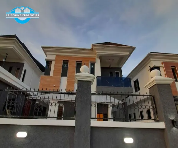 Massive And Beautiful 5 Bedroom Semi Detached Duplex For Rent At Chevron Lekki Lagos 