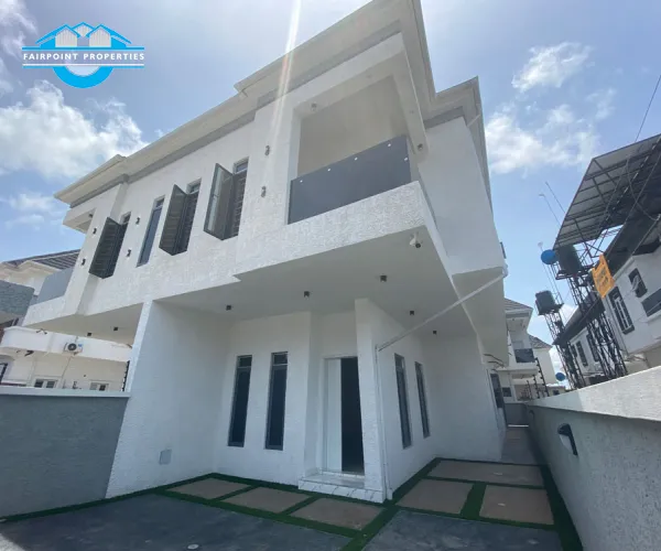Deluxe 4 Bedroom Detached Duplex With Bq For Sale At Chevron Lekki Lagos 