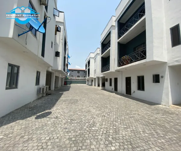 Deluxe 5Bedroom Terrace Duplex With A BQ For Sale At Osapa London Lekki Lagos 