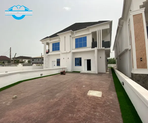 Deluxe 4 Bedroom Semi Detached Duplex With a Bq And a Smart Mini Swimming Pool For Sale At Ajah 