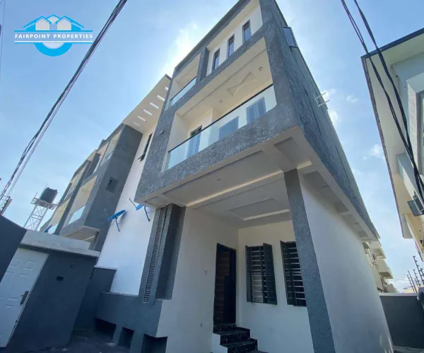 4 Bedroom Semi Detached Duplex With Bq for Rent in Ilasan Lekki Lagos