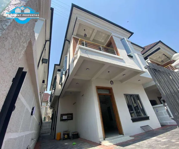 4 Bedroom Fully Detached Duplex with Bq For Sale in Lekki Conservation Center Lagos