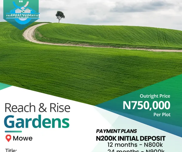 Land for sale at Mowe