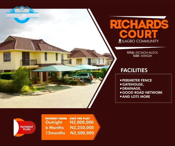 Land for sale at Ibeju Lekki