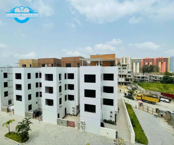 This Tastefully furnished Automated 6Bedroom Semi Detached Duplex With 2 BQ For Sale At Banana Island,Lagos.