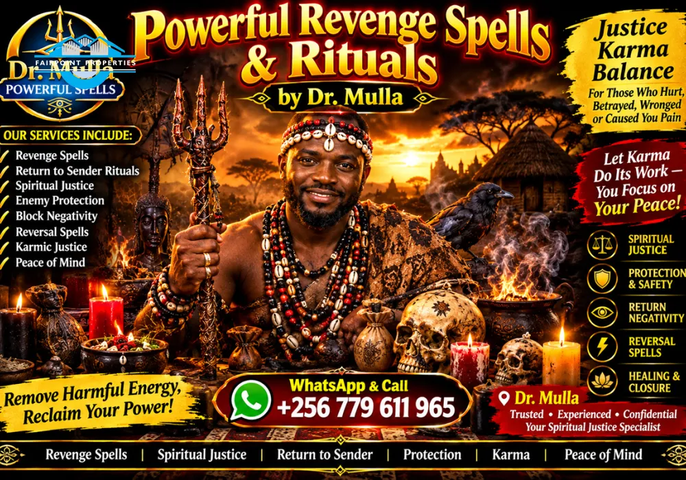 Revenge Spells by Dr. Mulla, focused on traditional spiritual beliefs about karma, spiritual justice, negativity reversal and personal protection.