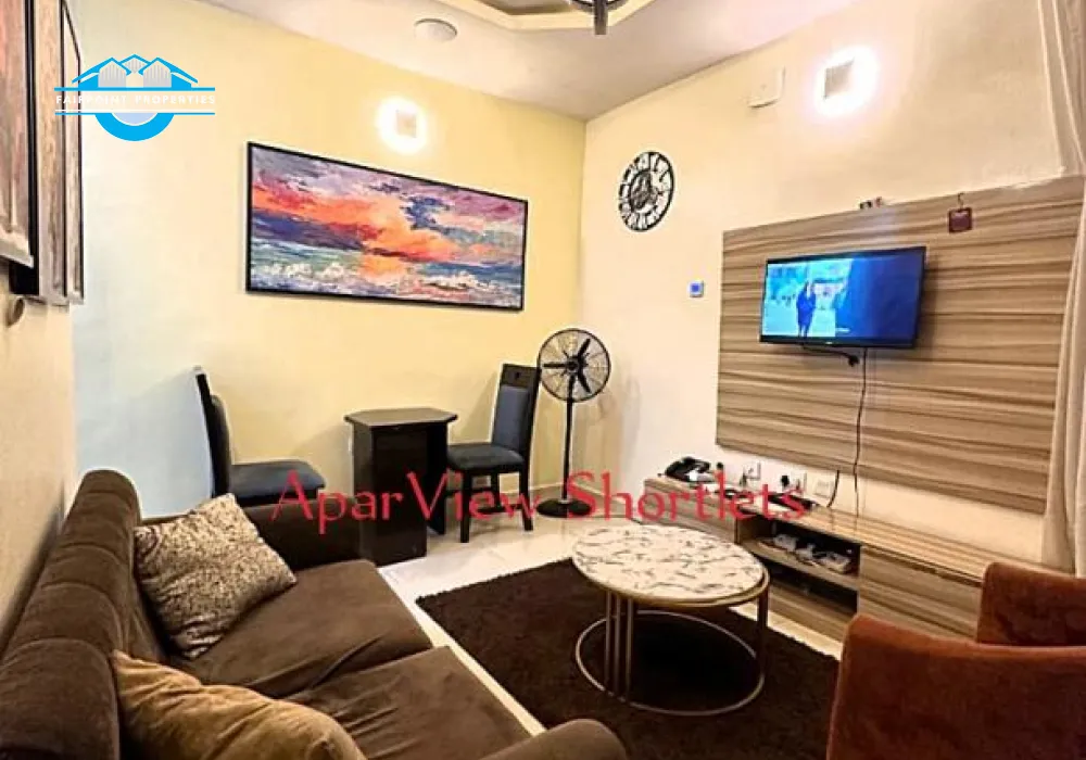 Beautifully furnished and well serviced luxury 1 bedroom shortlet apartment in Surulere