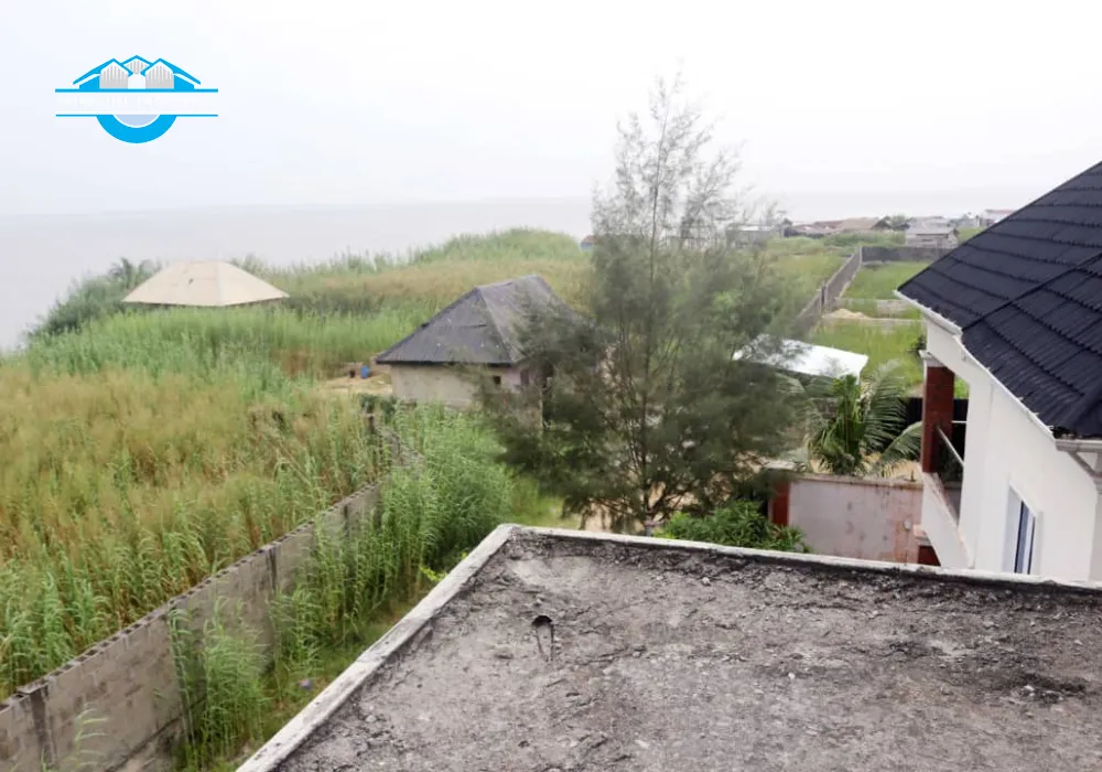 A 2-Storey Carcass Building with Full Lekki Lagoon View for Sale at Silver Point Estate, Badore, Ajah, Lagos