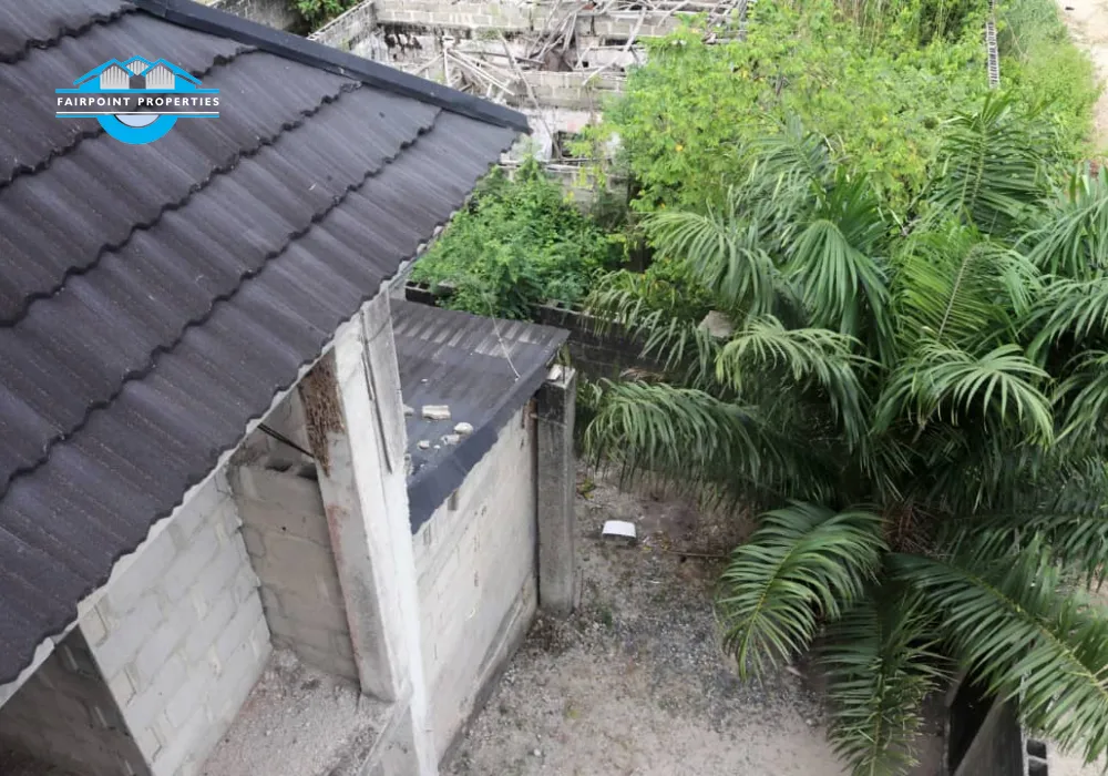 A 2-Storey Carcass Building with Full Lekki Lagoon View for Sale at Silver Point Estate, Badore, Ajah, Lagos