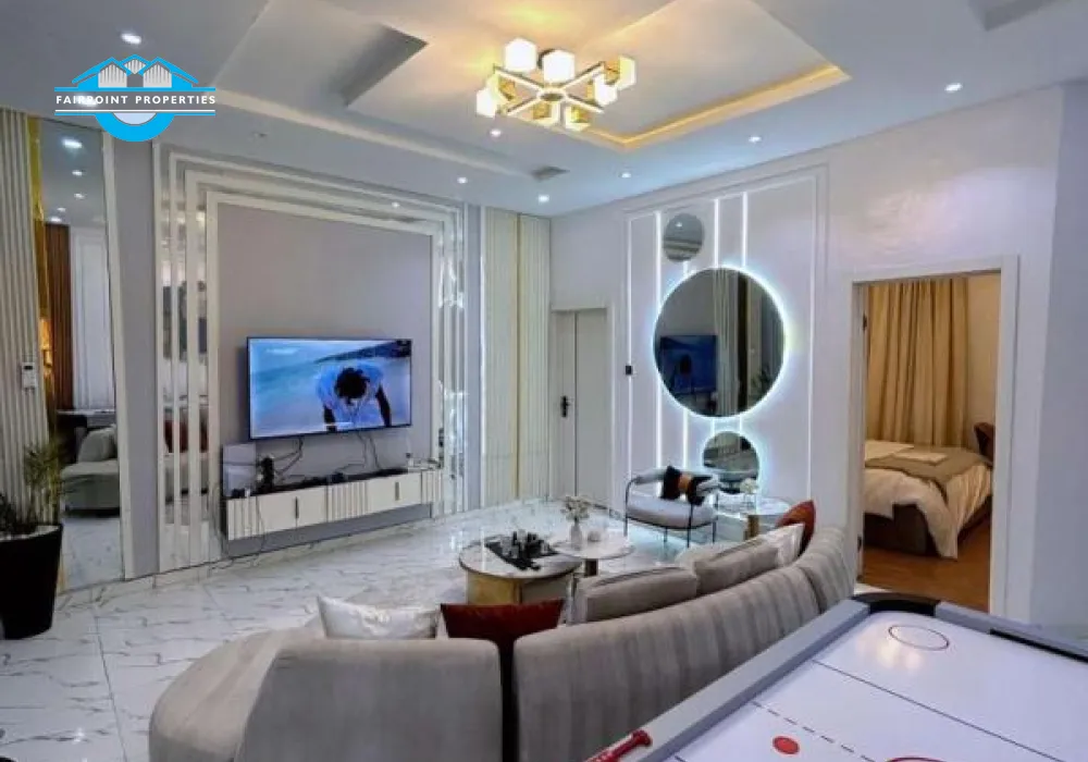 LUXURIOUS (SMART HOME) 3 BEDROOMS SHORTLET APARTMENT CURRENTLY AVAILABLE AT ORAL ESTATE, 2ND TOLL GATE, LEKKI