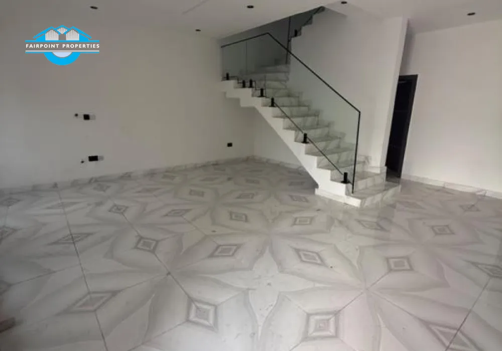 BEAUTIFULLY FINISHED 3 BEDROOMS TERRACE DUPLEX WITH SWIMMING POOL + AMPLE PARKING SPACE + SERENE AND SECURED ESTATE FOR SALE IN AJAH, LEKKI