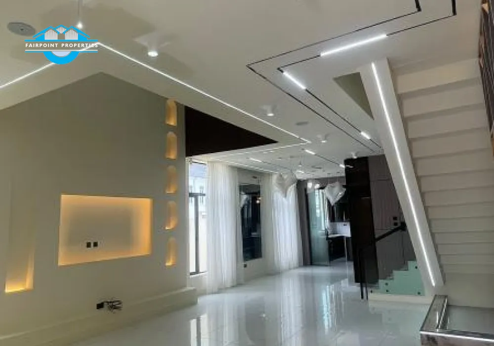 CONTEMPORARY STYLED 5 BEDROOM FULLY DETACHED  DUPLEX WITH BQ + SWIMMING POOL IN A LOVELY, SECURE  ESTATE FOR SALE AT ORCHID - LEKKI
