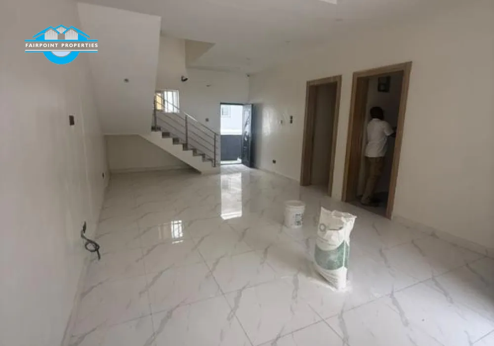 WELL BUILT 2 BEDROOM TERRACE DUPLEX WITH SPACIOUS LIVING ROOM AND BEDROOMS + AMPLE PARKING + GREAT NEIGHBORHOOD FOR SALE AT AJAH, LEKKI