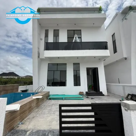 Brand new 4 bedroom detached duplex with swimming pool 