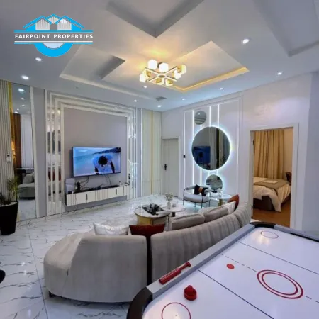 LUXURIOUS (SMART HOME) 3 BEDROOMS SHORTLET APARTMENT CURRENTLY AVAILABLE AT ORAL ESTATE, 2ND TOLL GATE, LEKKI