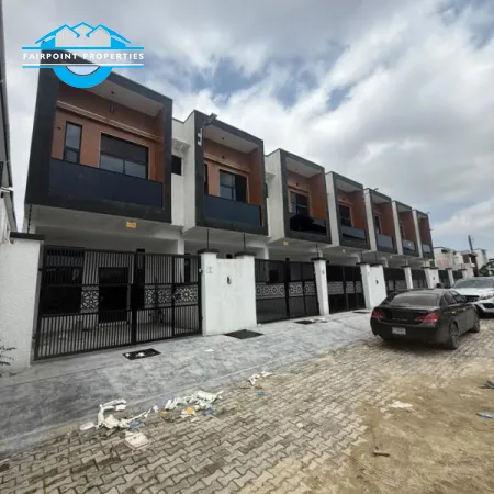 AESTHETICALLY PLEASING 3 BEDROOMS SEMI DETACHED DUPLEX WITH EXCELLENT FEATURES + MASSIVE LIVING ROOM AND BEDROOMS + EXCELLENT ENVIRONMENT IN A CALM AND SECURED ESTATE IN AJAH, LEKKI
