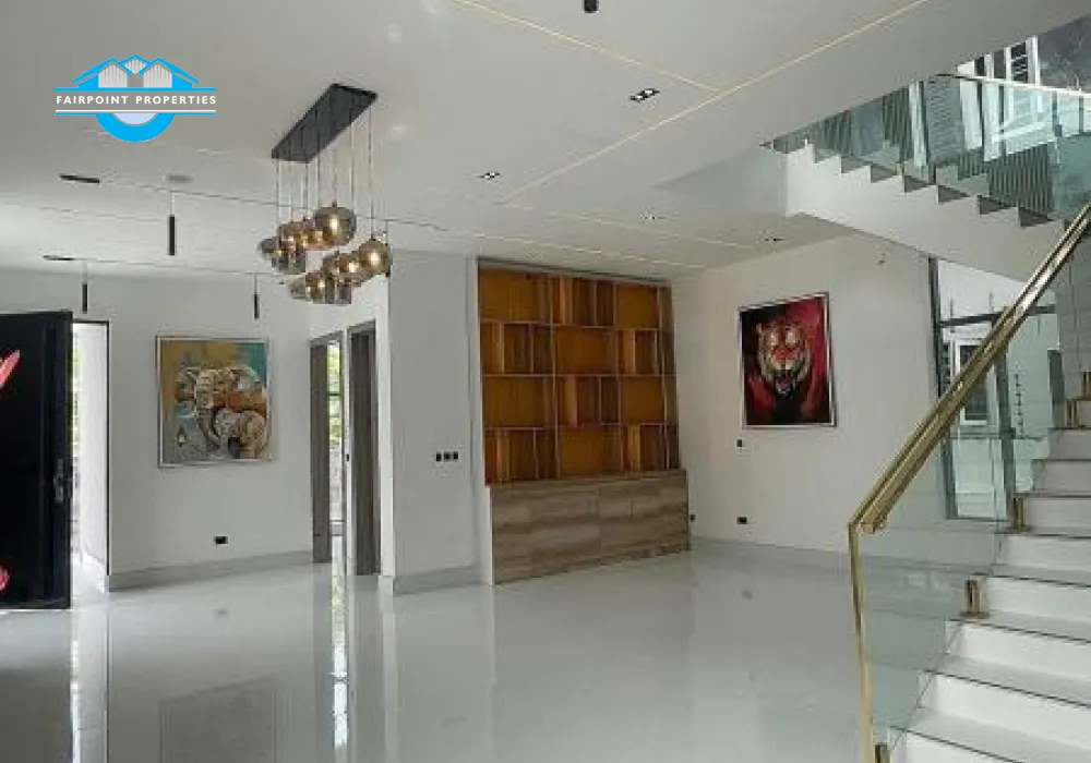 NEWLY BUILT 5 BEDROOM DETACHED HOME + BQ + POOL IN A SERENE AND FLOOD FREE ESTATE AT ELEGANZA, LEKKI, LAGOS STATE