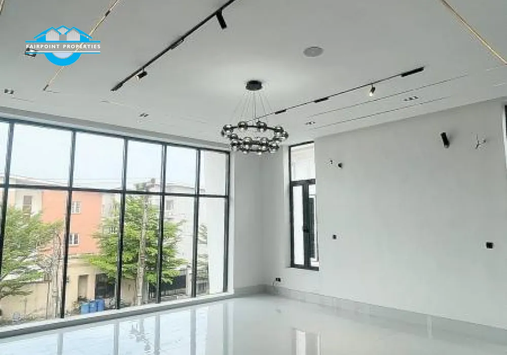 NEWLY BUILT 5 BEDROOM DETACHED HOME + BQ + POOL IN A SERENE AND FLOOD FREE ESTATE AT ELEGANZA, LEKKI, LAGOS STATE