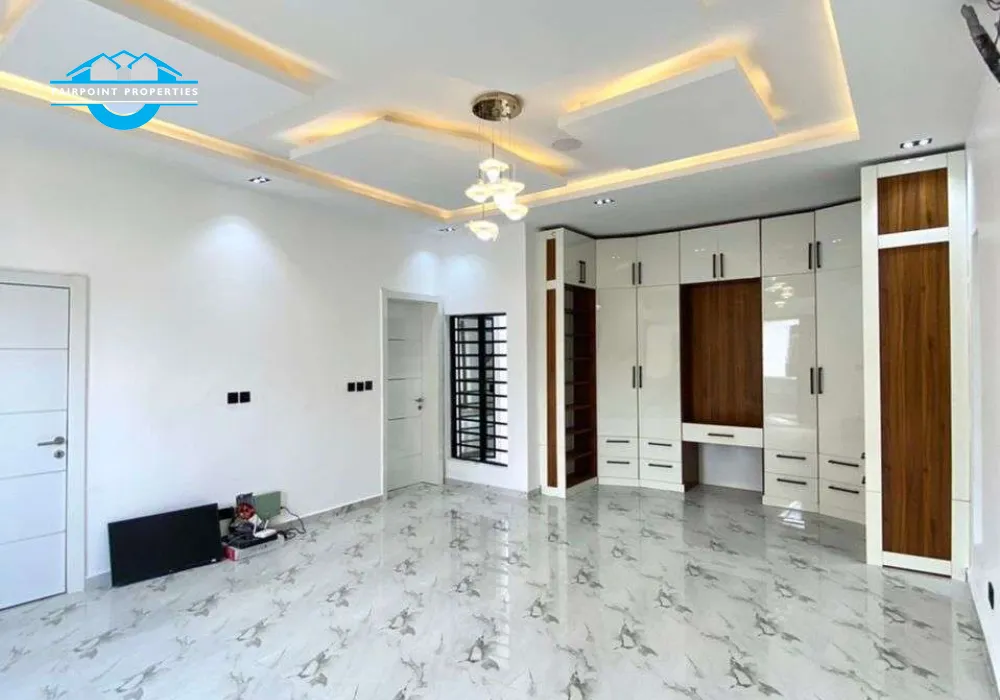 STATE Of Art 5 Bedroom Fully Detached Duplex With Swimming Pool and 20KVA Sound proof Generator and a BQ For Sale At Chevron Lekki, Lagos.