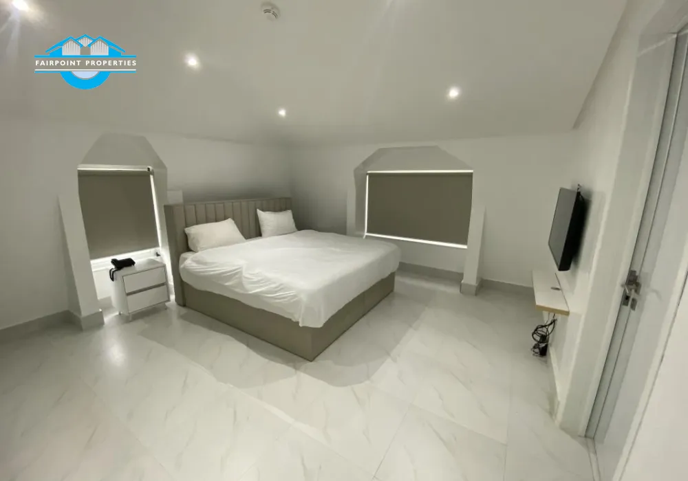 Luxury Maisonette penthouse Well Furnished 3 Bedroom Apartment With Swimming Pool and Gym With Water view For Rent At Banana Island ikoyi, Lagos.