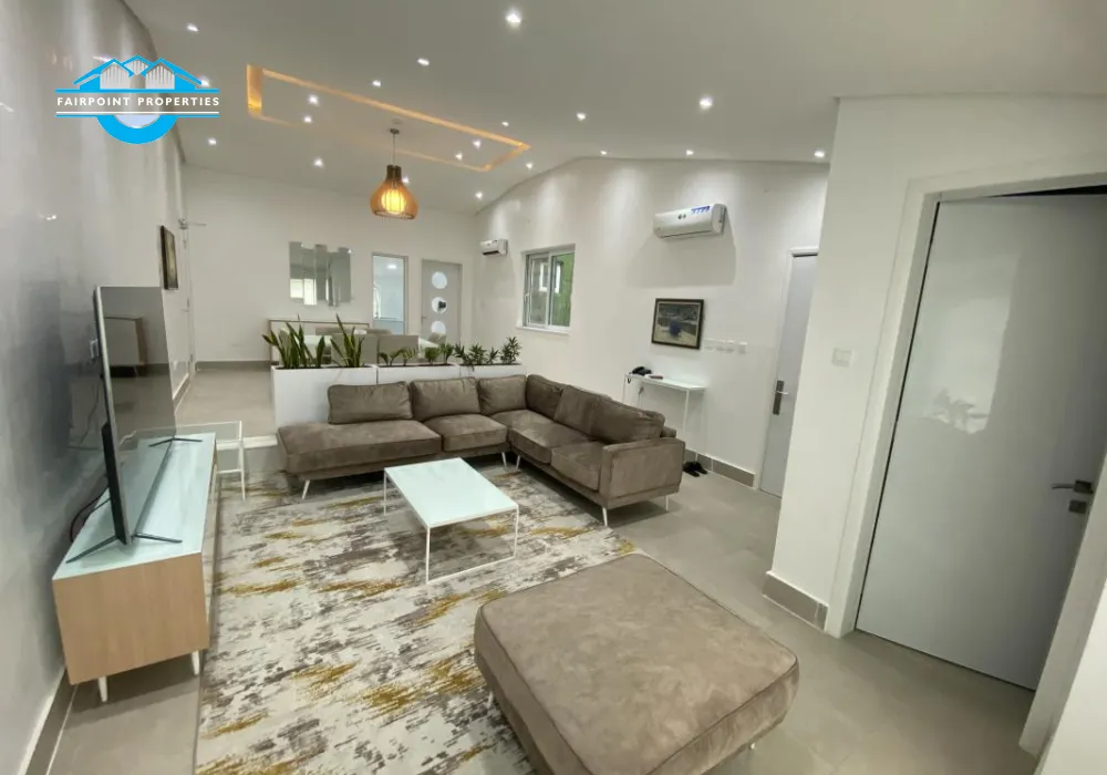 Luxury Maisonette penthouse Well Furnished 3 Bedroom Apartment With Swimming Pool and Gym With Water view For Rent At Banana Island ikoyi, Lagos.