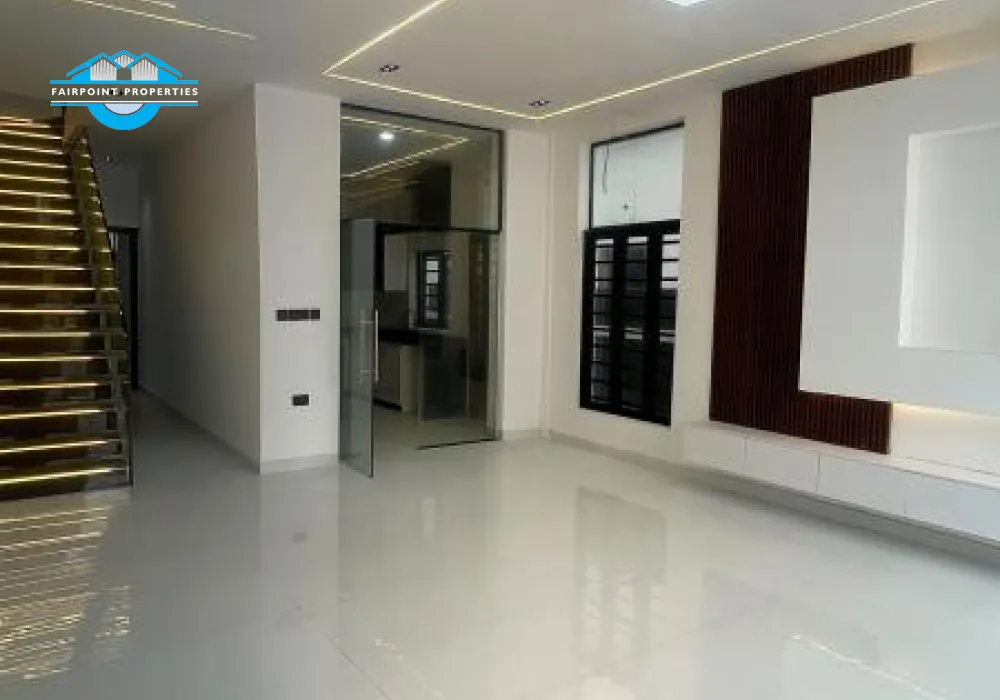 A LUXURIOUS STYLED 4 BEDROOM SEMI DETACHED  DUPLEX  + BQ IN A SECURED  ESTATE AT IKOTA  - LEKKI