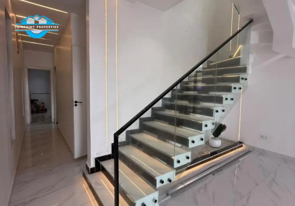 DETACHED 4 BEDROOM DUPLEX + BOYS QUARTERS + IN A SERENE AND FLOOD FREE ESTATE IN CHEVRON