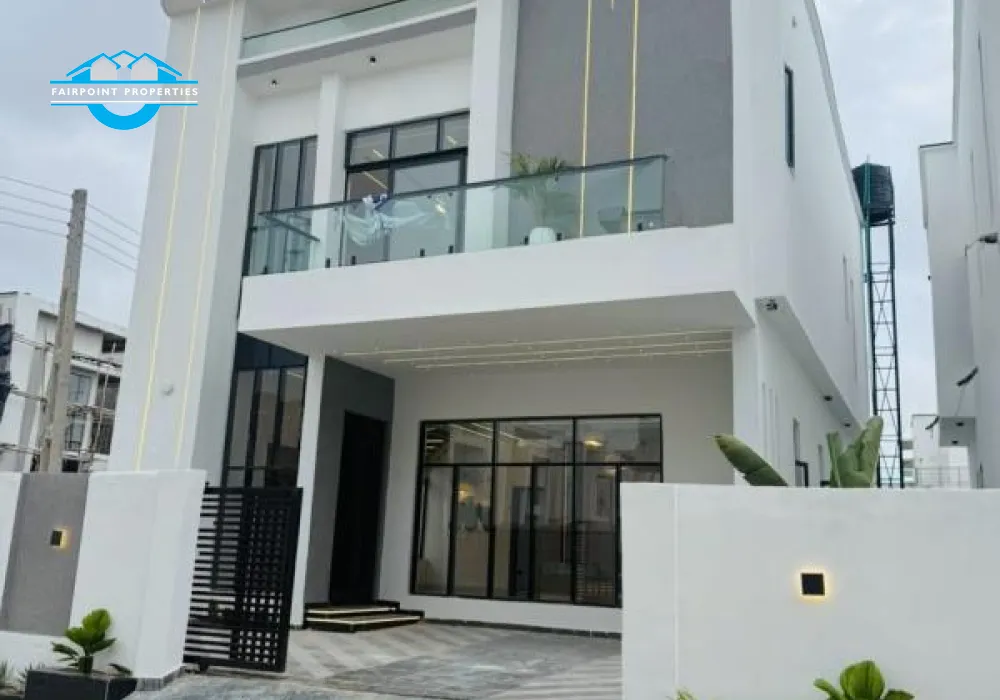 NEWLY BUILT 5 BEDROOM DETACHED DUPLEX IN A SERENE ESTATE AT AJAH, LEKKI, LAGOS