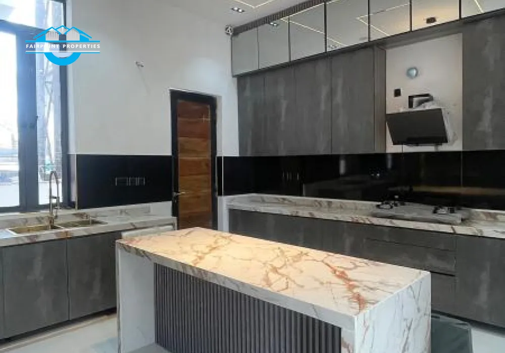 NEWLY BUILT 5 BEDROOM DETACHED HOME + BQ + POOL IN A SERENE AND FLOOD FREE ESTATE AT ELEGANZA, LEKKI, LAGOS STATE
