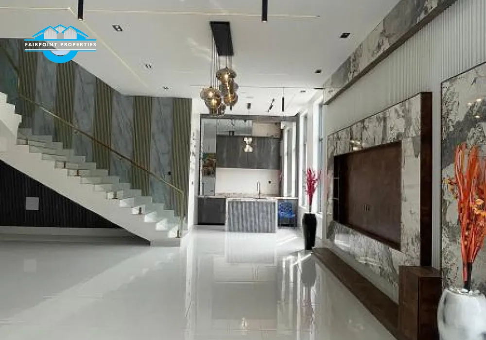 NEWLY BUILT 5 BEDROOM DETACHED HOME + BQ + POOL IN A SERENE AND FLOOD FREE ESTATE AT ELEGANZA, LEKKI, LAGOS STATE