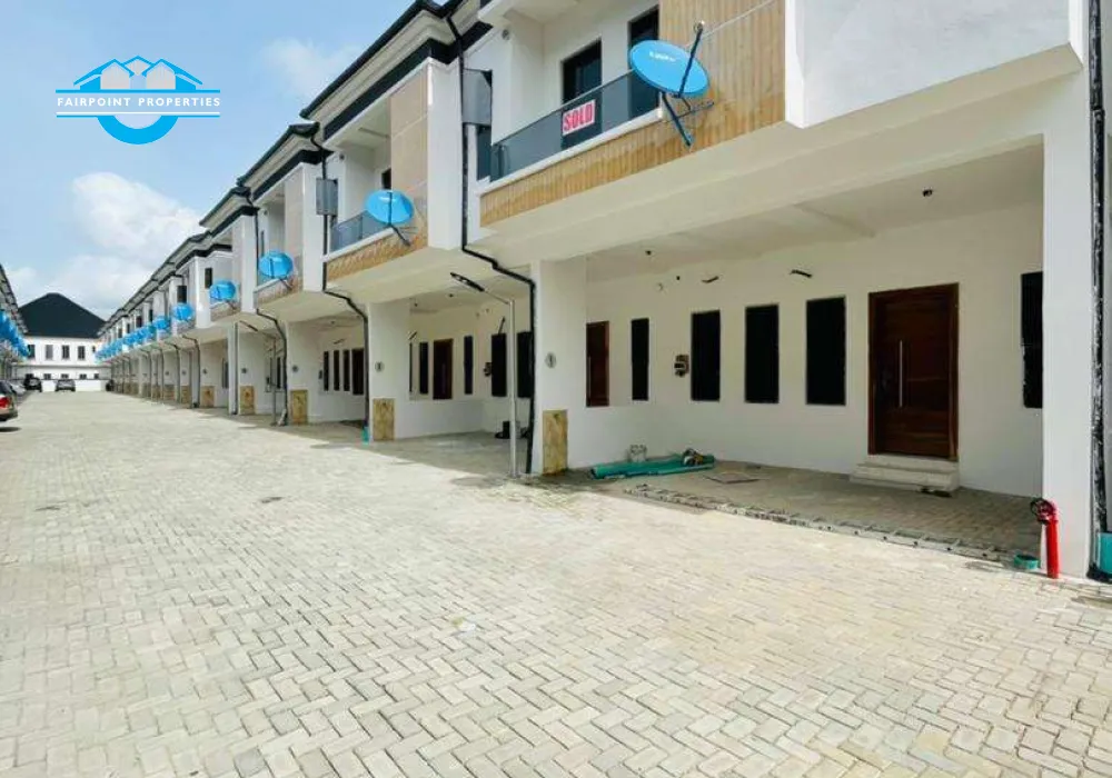 4 Bedroom Terrace Duplex For Rent At VGC, Lekki Lagos.
