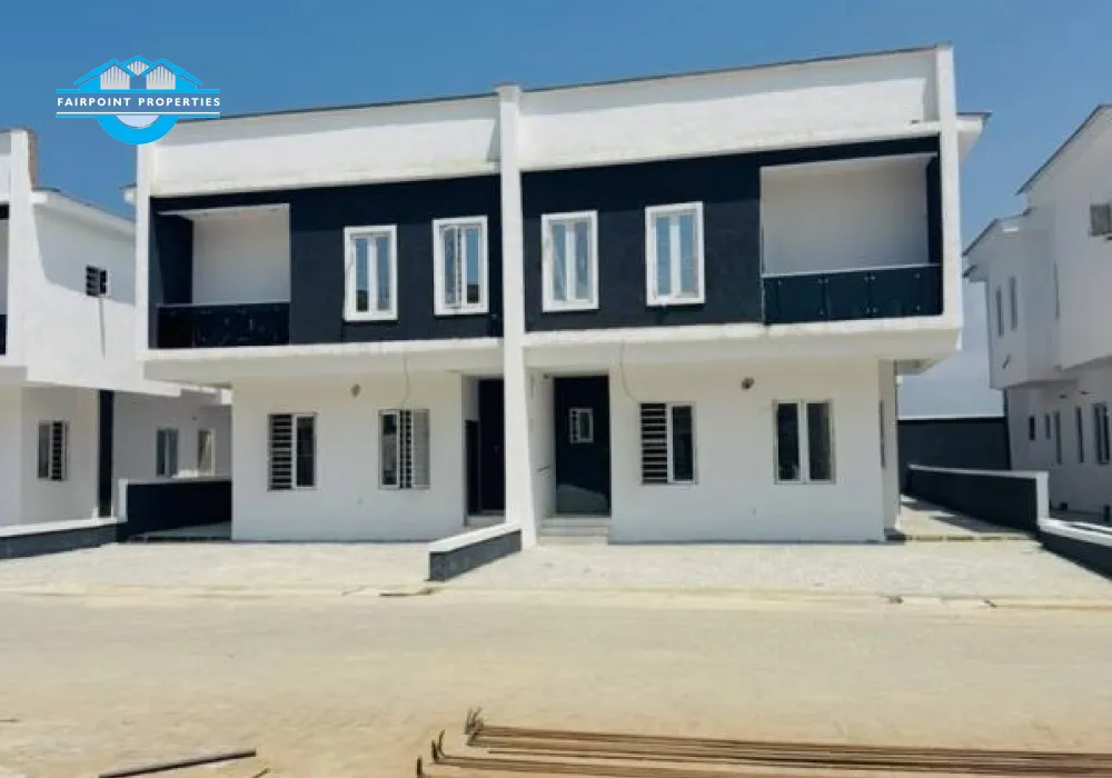 4 BEDROOM SEMI DETACHED DUPLEX + FAMILY LOUNGE AT AJAH LEKKI, LAGOS