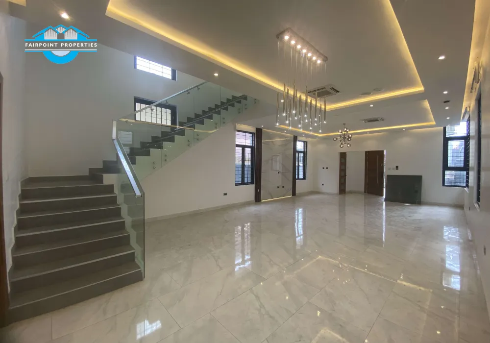 6 Bedroom Fully Detached Duplex With Bq, Swimming Pool and cinema room for sale at Lekki Phase I