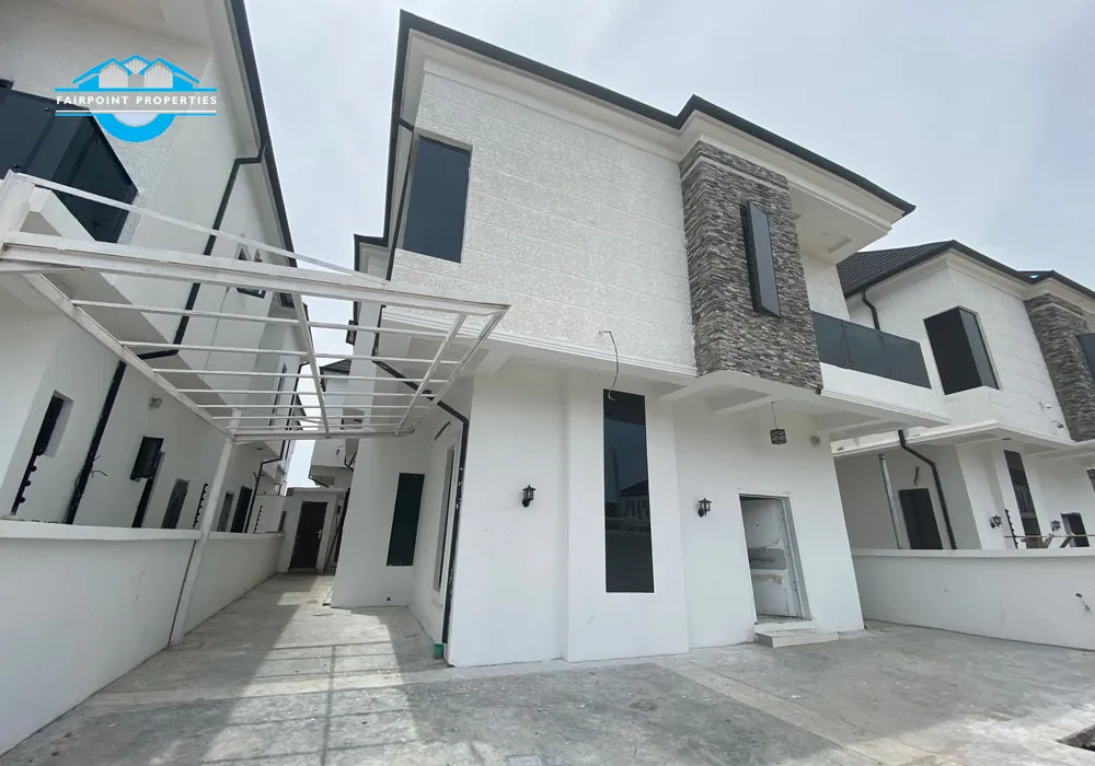 Luxury 5 Bedroom Fully Detached Duplex  With A Bq For Sale At Ajah