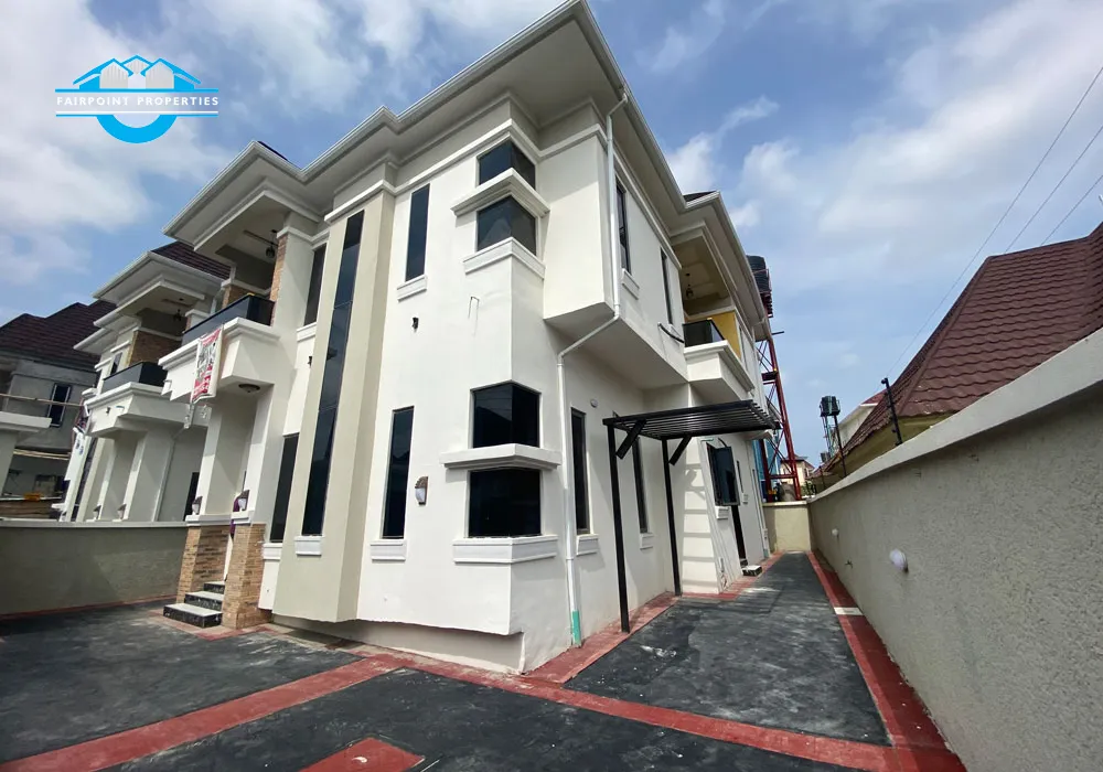 4 Bedroom Fully Detached Duplex With Bq For Sale At Ajah Lagos